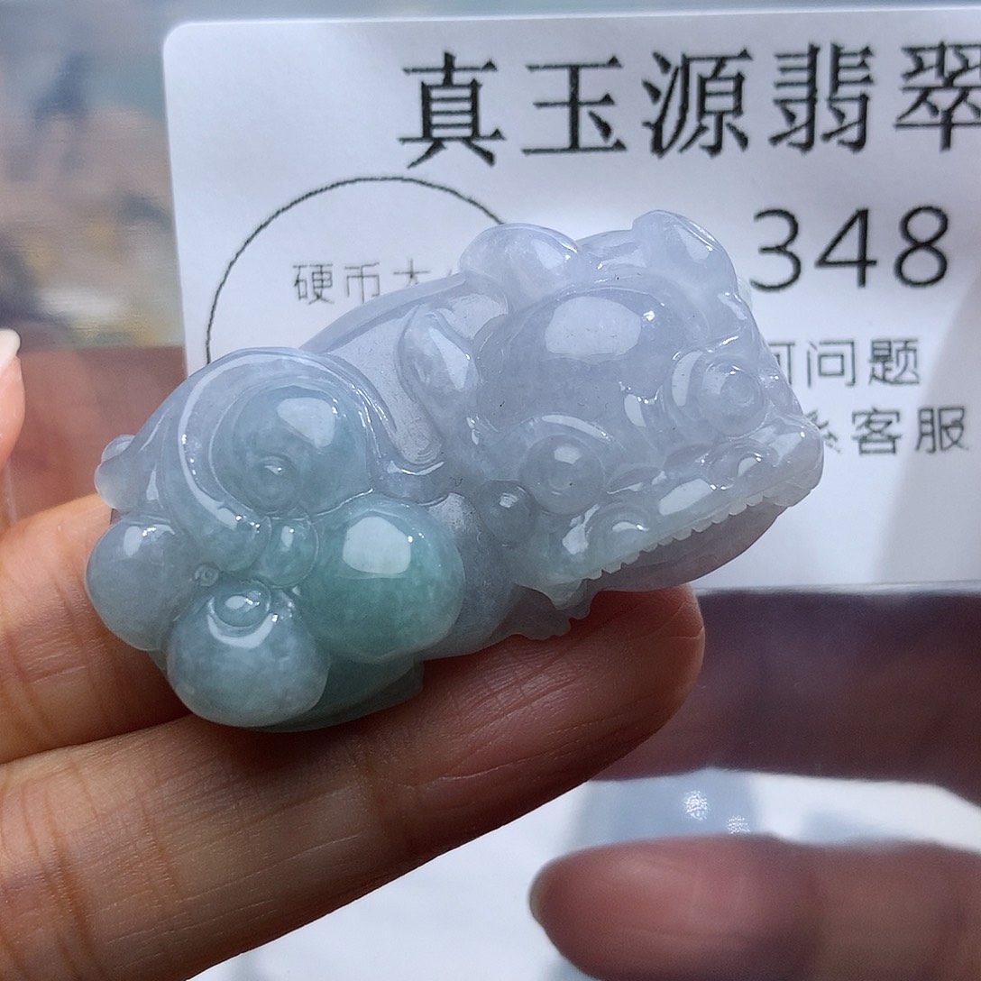 翡翠未镶嵌颈饰34@