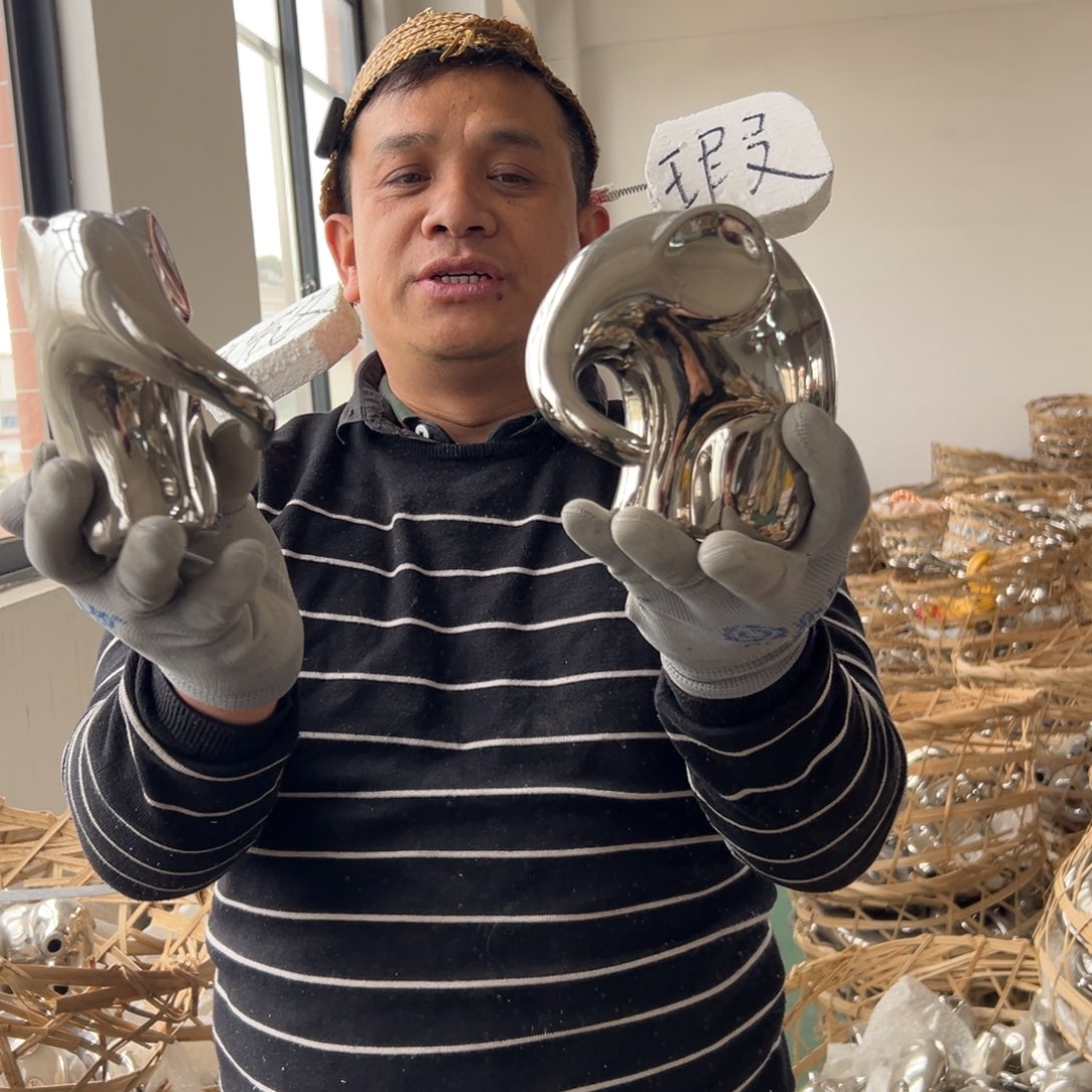 摆件89 号高中低温陶瓷瓶（部分微瑕）