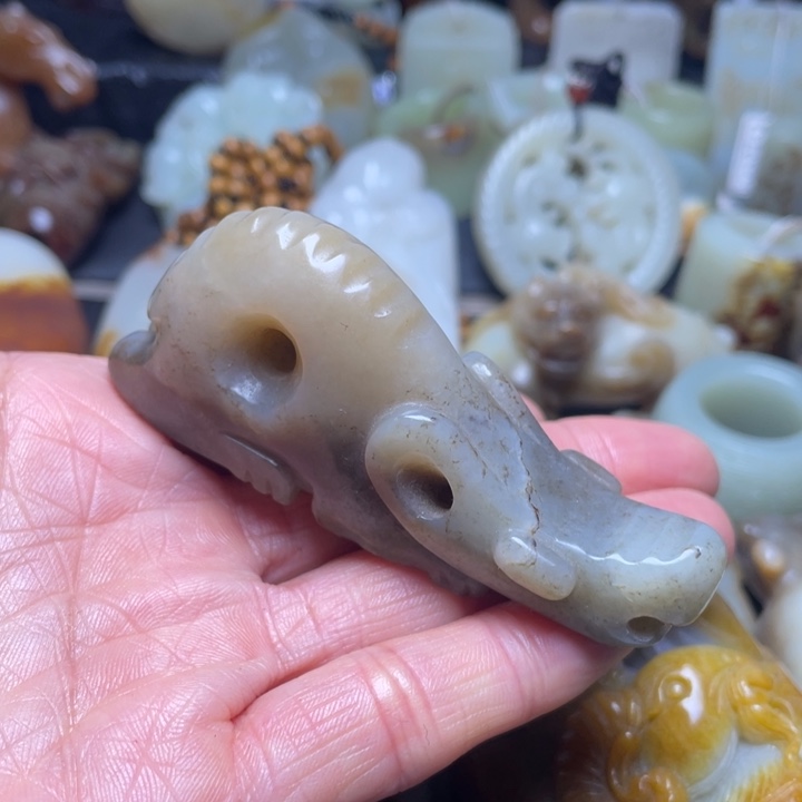 和田玉挂件未镶嵌