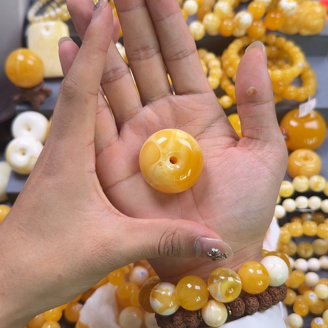 琥珀珠宝奇石未镶嵌墩子