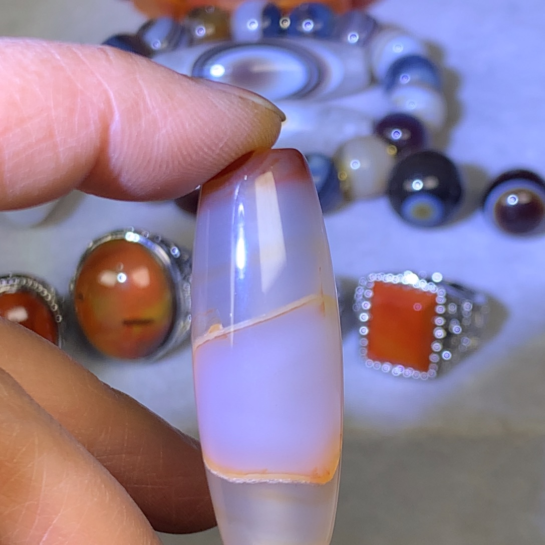 玛瑙/玉髓未镶嵌颈饰