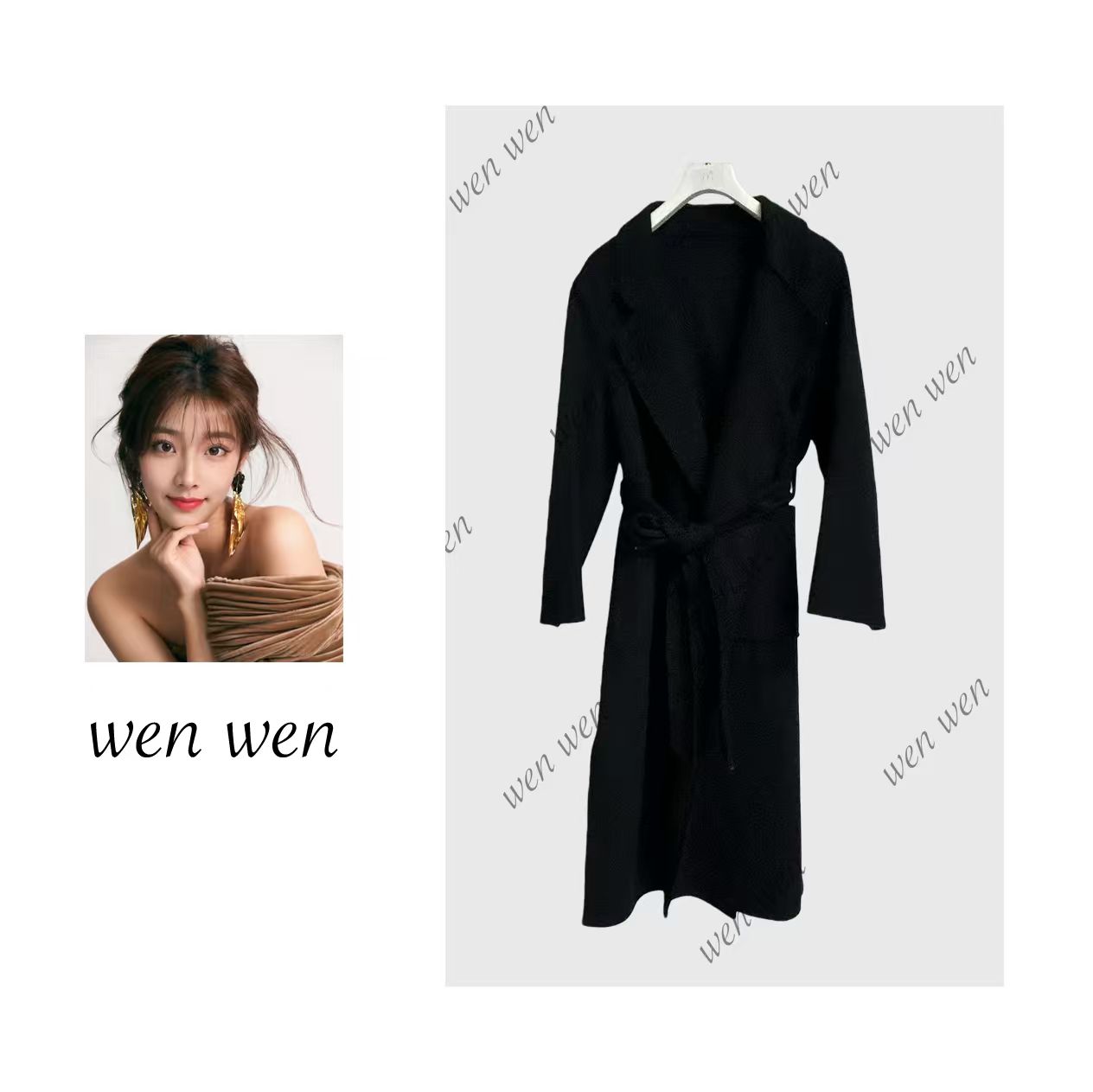 【文WENWEN】2025新款女装外套  A098