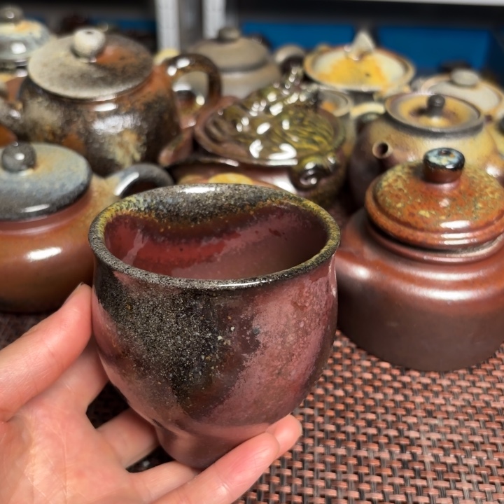 茶杯紫砂大玉兰杯230