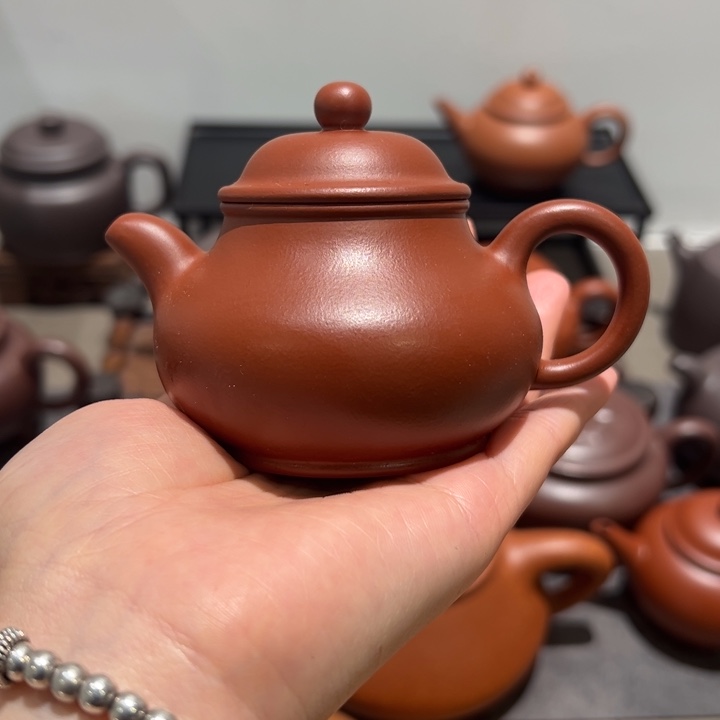 紫砂茶壶宝****甜宜兴黄龙山紫砂壶