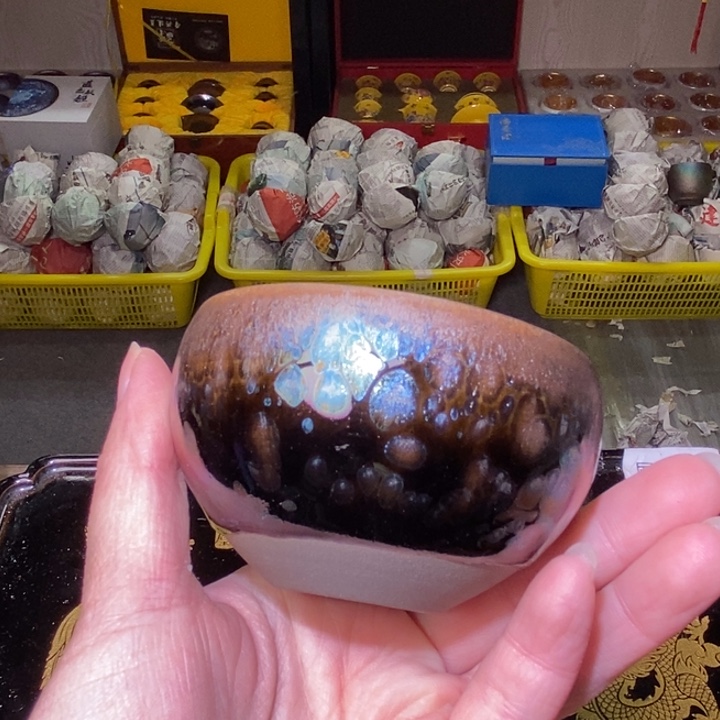 茶盏不带礼盒，建盏主人杯