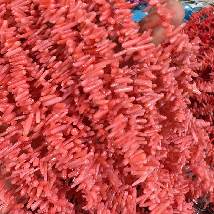 玛瑙/玉髓合金珠宝半成品一条粉豆豆苗苗