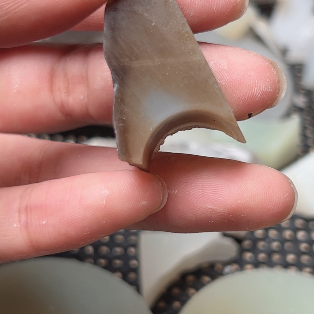 和田玉未镶嵌项链