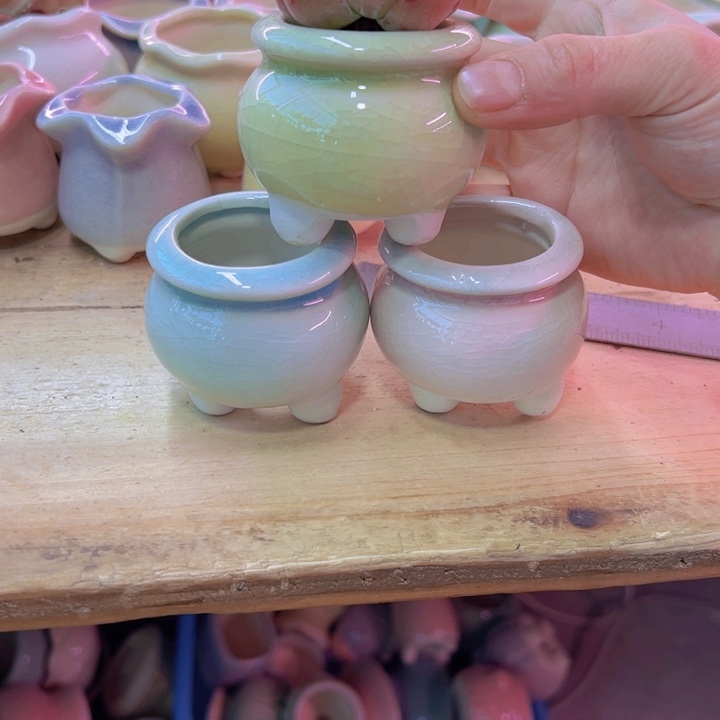 陶瓷花盆当场凑满12包邮