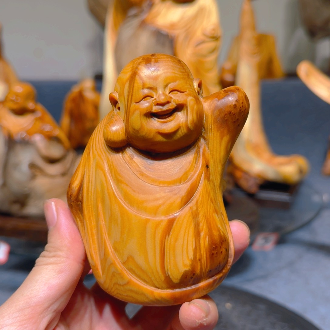 柏木（崖柏）崖柏手把件摆件