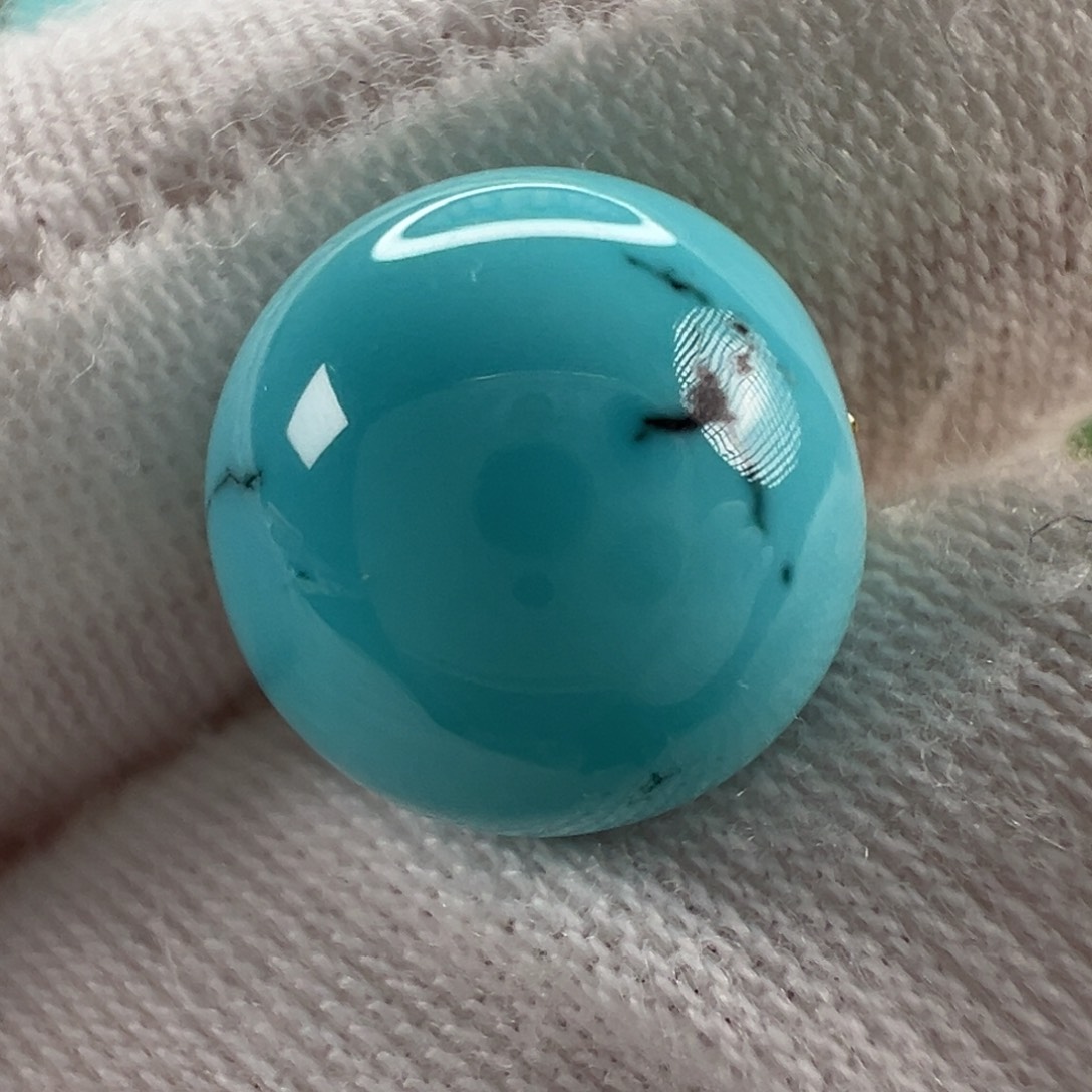 未镶嵌绿松石配饰11mm