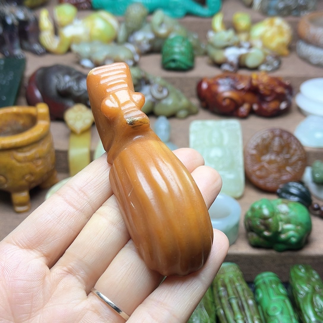 白玉菩提吊坠12。。