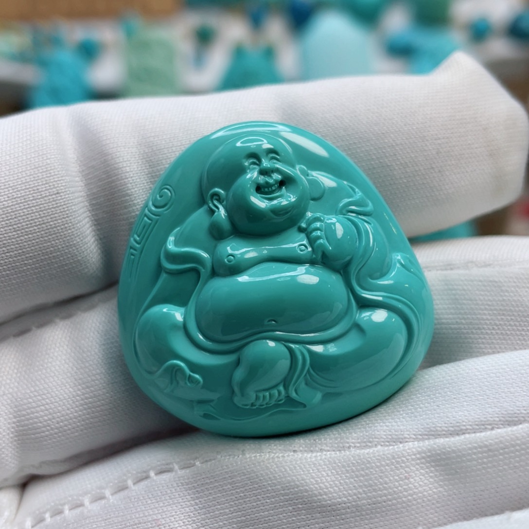 绿松石珠宝奇石未镶嵌