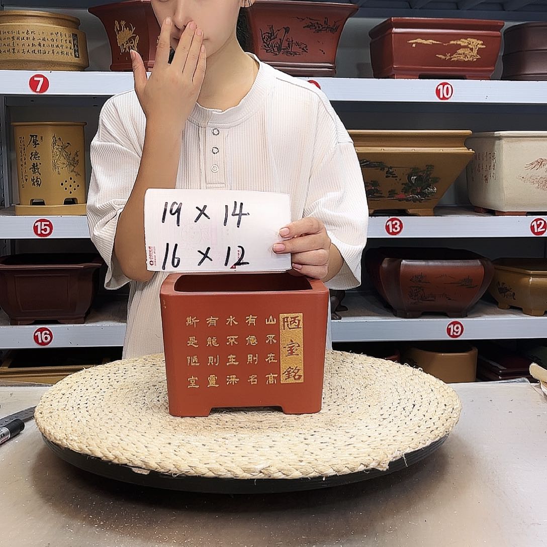 紫砂花盆紫砂花盆