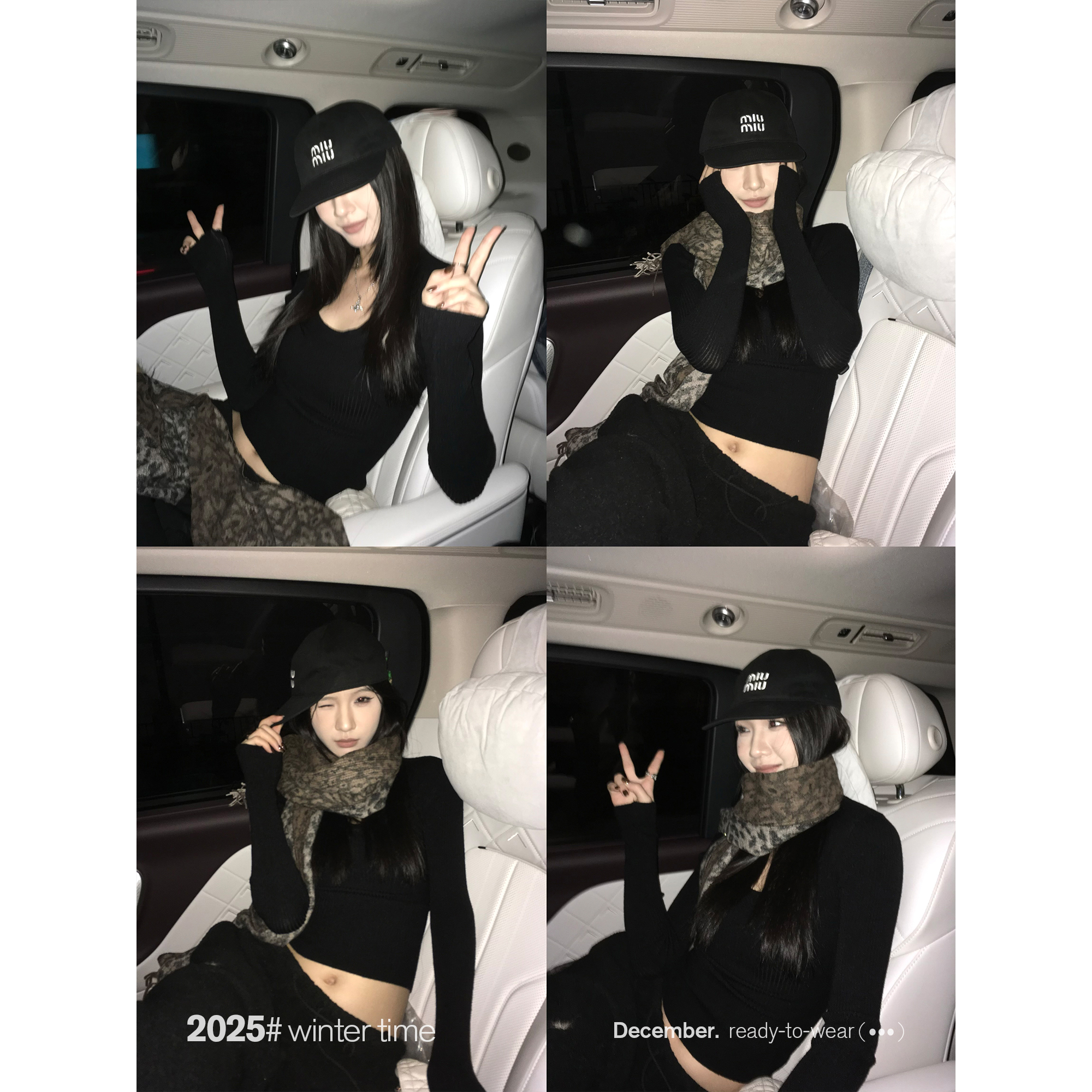 SUNONEONE【云缕织光】秋冬百搭好穿显瘦圆领针织打底衫女 D0502C