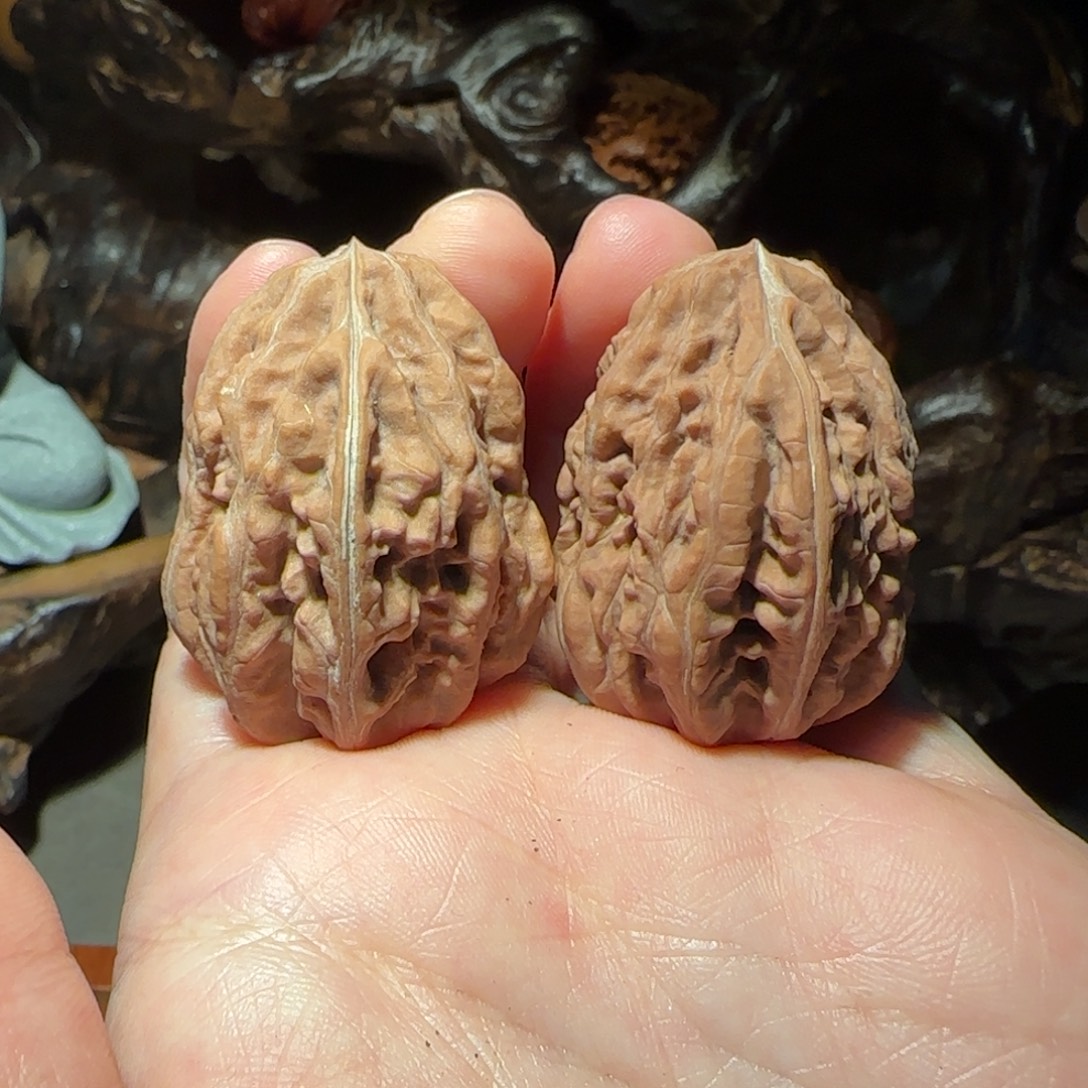 文玩核桃把件肉丸96