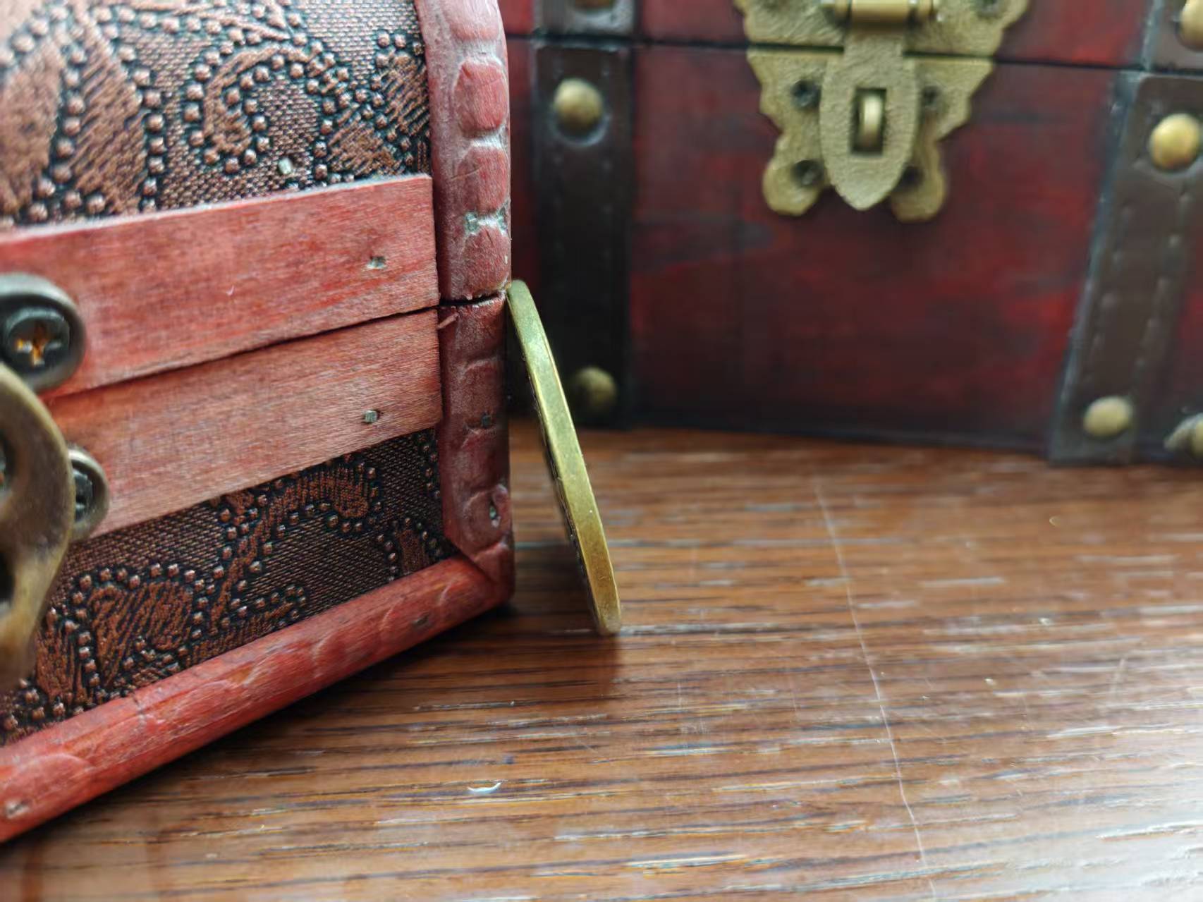 【韶华专属】1167-工艺包装送人珍惜保管铜器币子