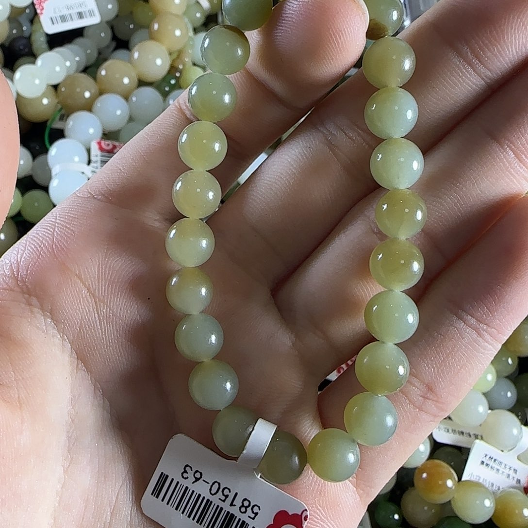 和田玉手链未镶嵌122