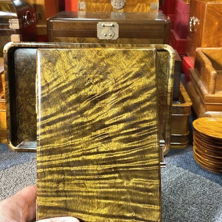 金丝楠阴沉木首饰盒