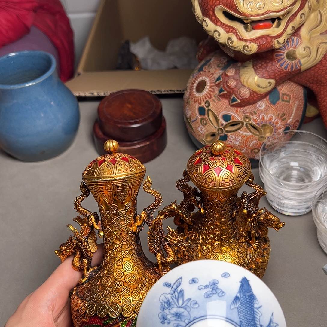 瓷片工艺赏玩器物下单即认可多样性发其一