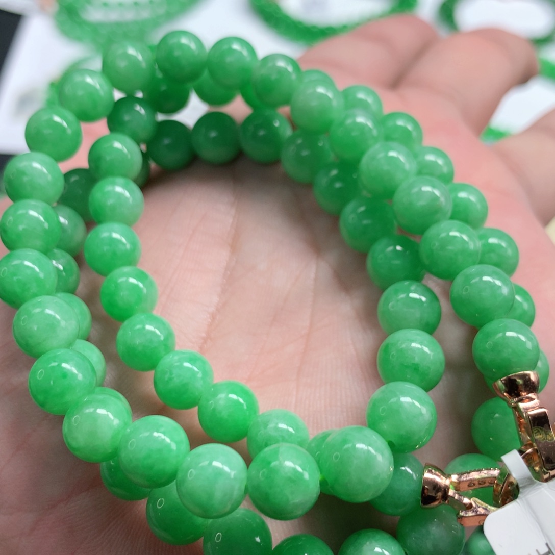 未镶嵌手链翡翠翡翠