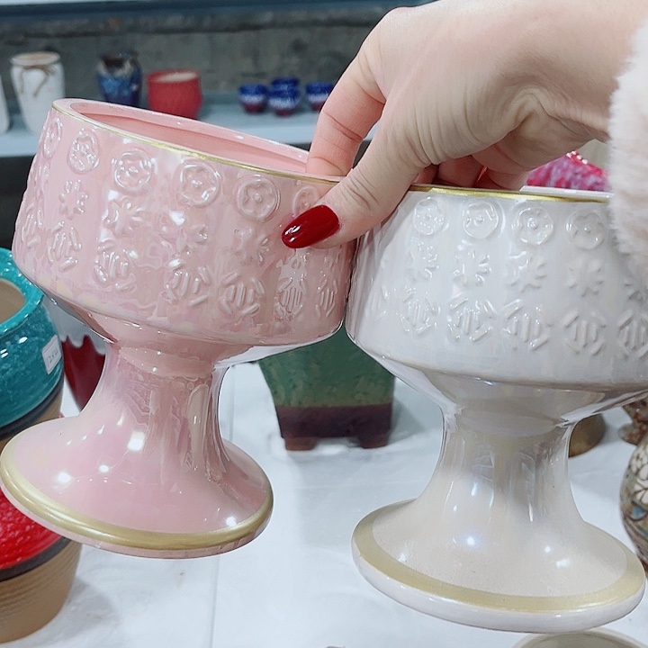 多肉陶瓷花盆满10元包邮