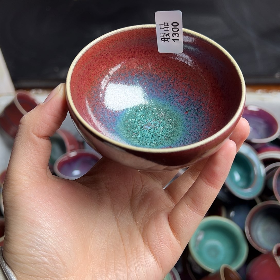 摆件陶窑口自销原矿钧瓷