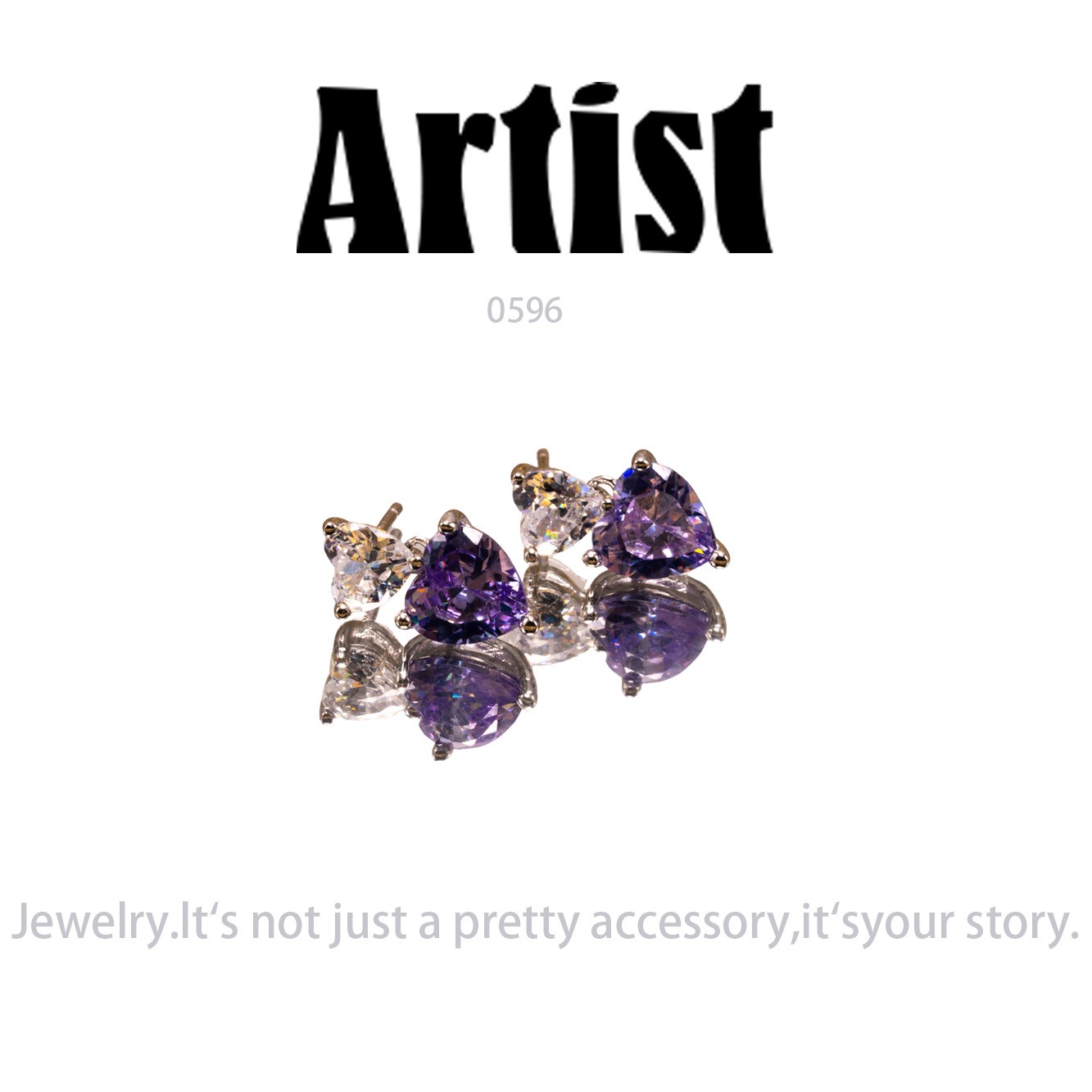 镀K金  Artist     耳饰～0596