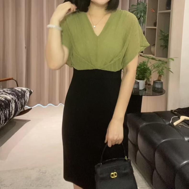 轻奢高级感气质显瘦女人味高级感连衣裙YF25267