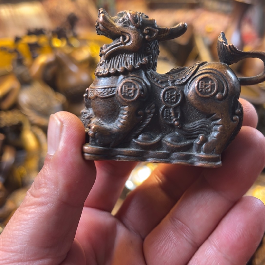 茶壶香炉铜器摆件