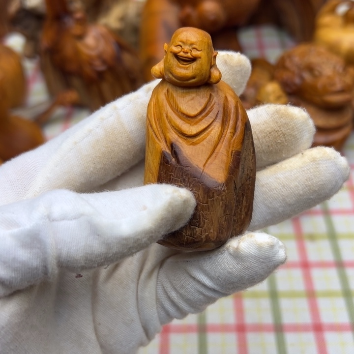 睿***歌柏木（崖柏）陈化老料手串把件 