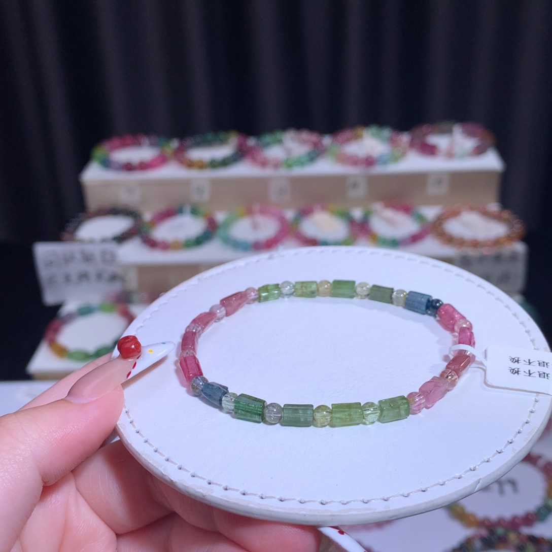 碧玺手链未镶嵌碧玺