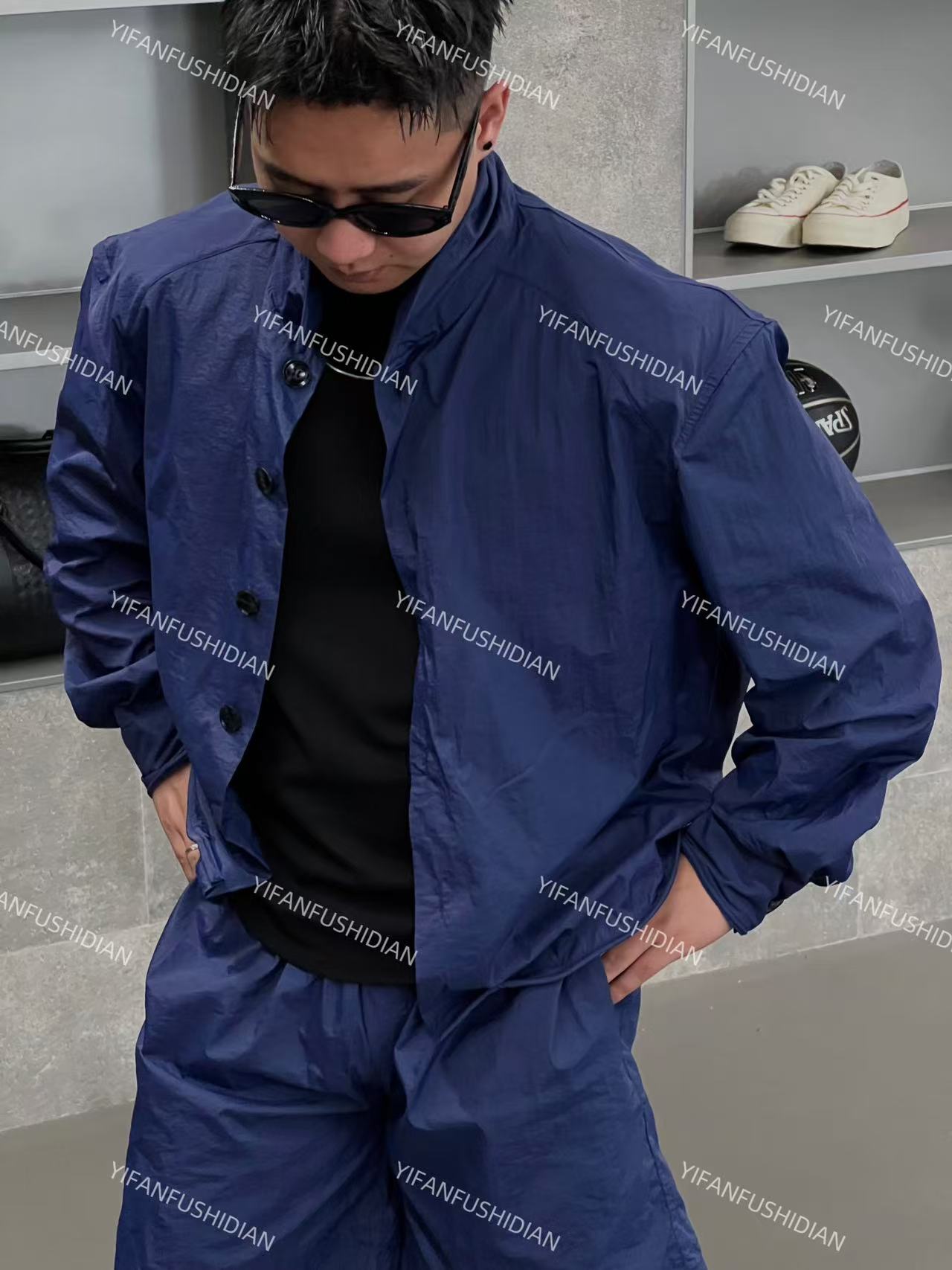 夏季新款【变型毒液防晒套装】春夏小众设计挺阔薄款有型情侣外衣