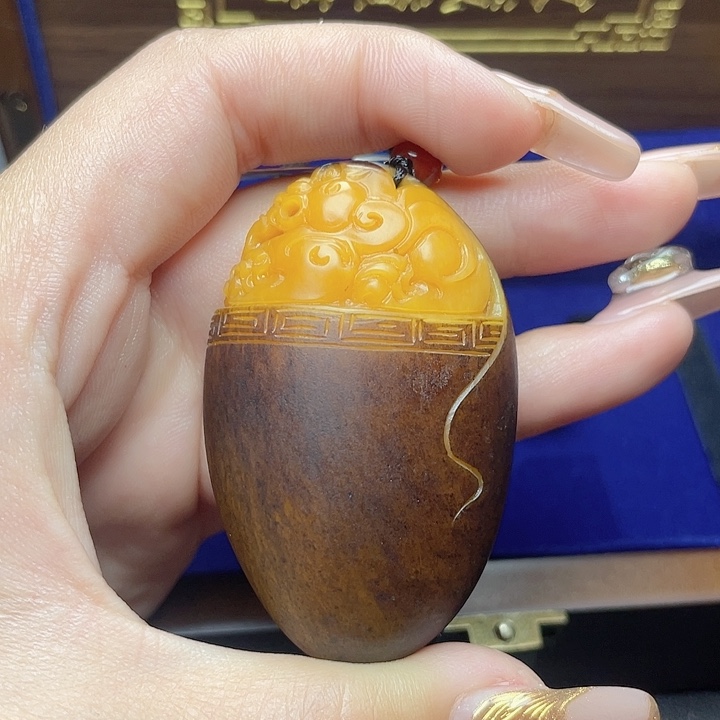 和田玉未镶嵌挂件T