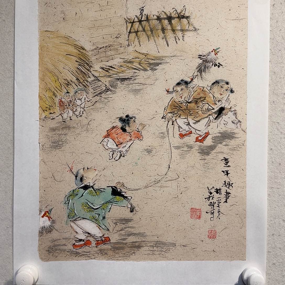国画老师精品作品
