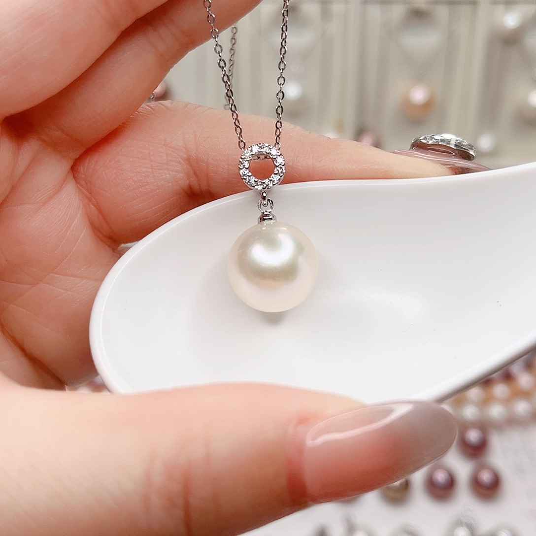 吊坠(赠链)淡水珍珠合金