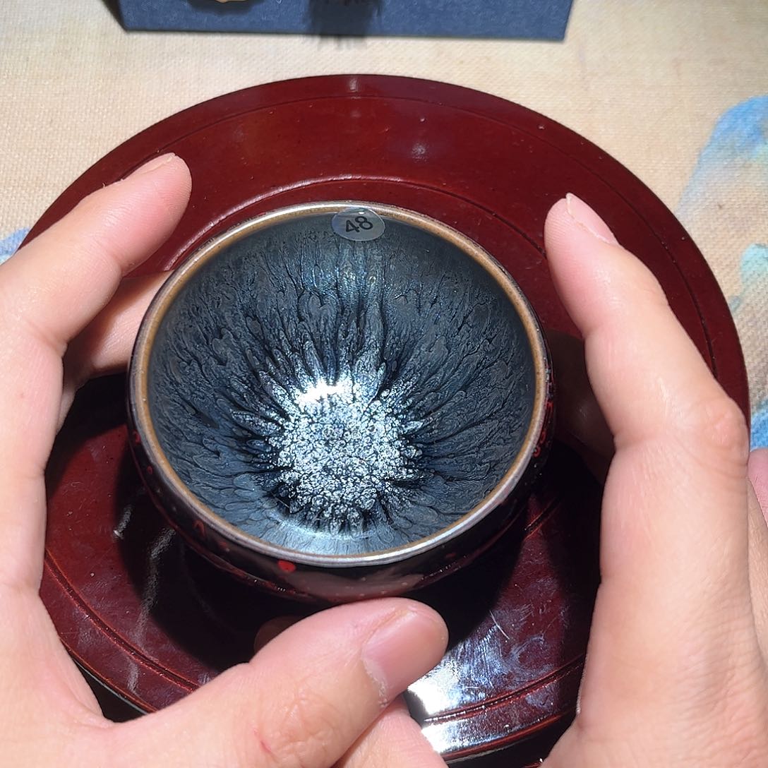 茶盏高端漆艺大漆建盏48