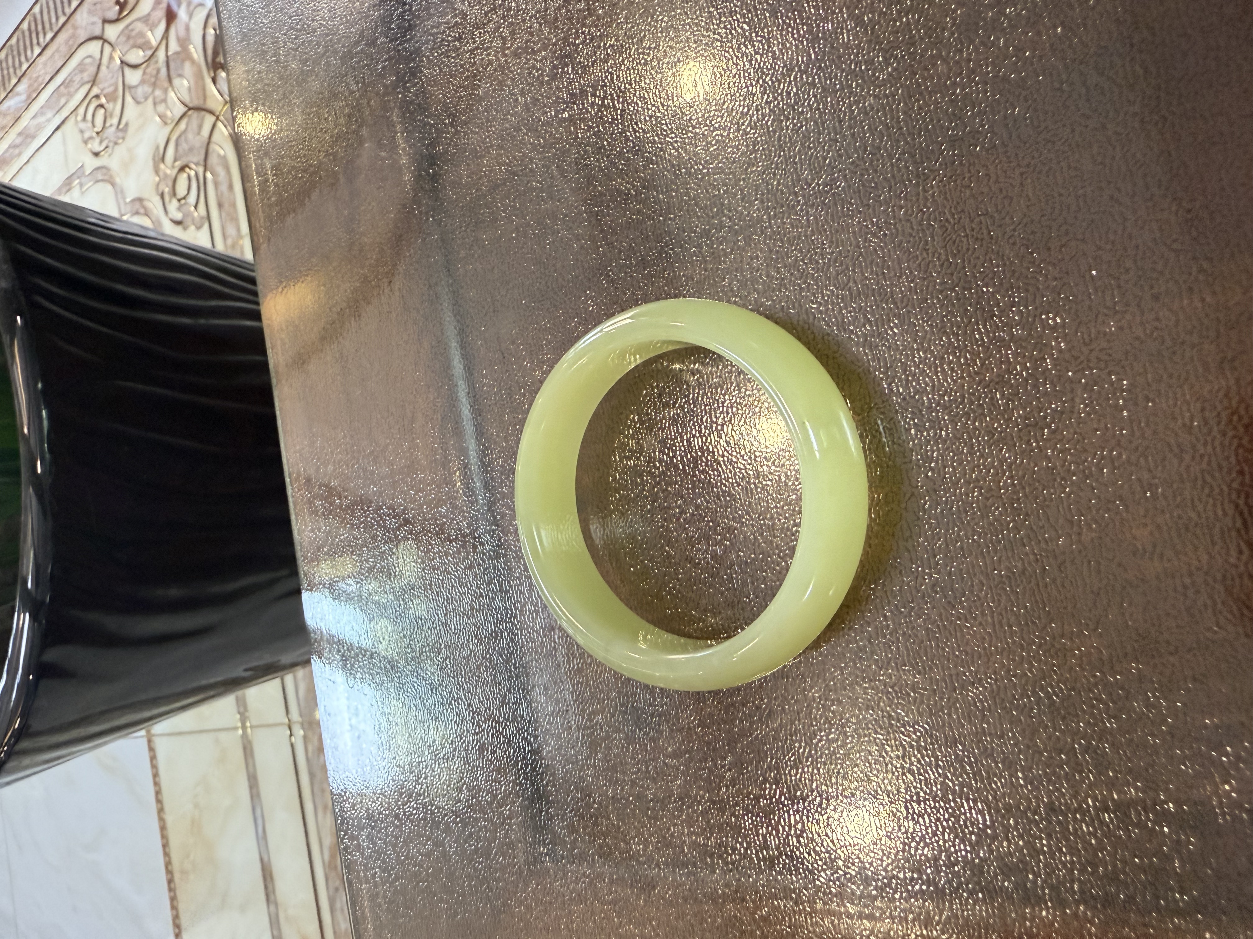 天然和田玉手镯正圈