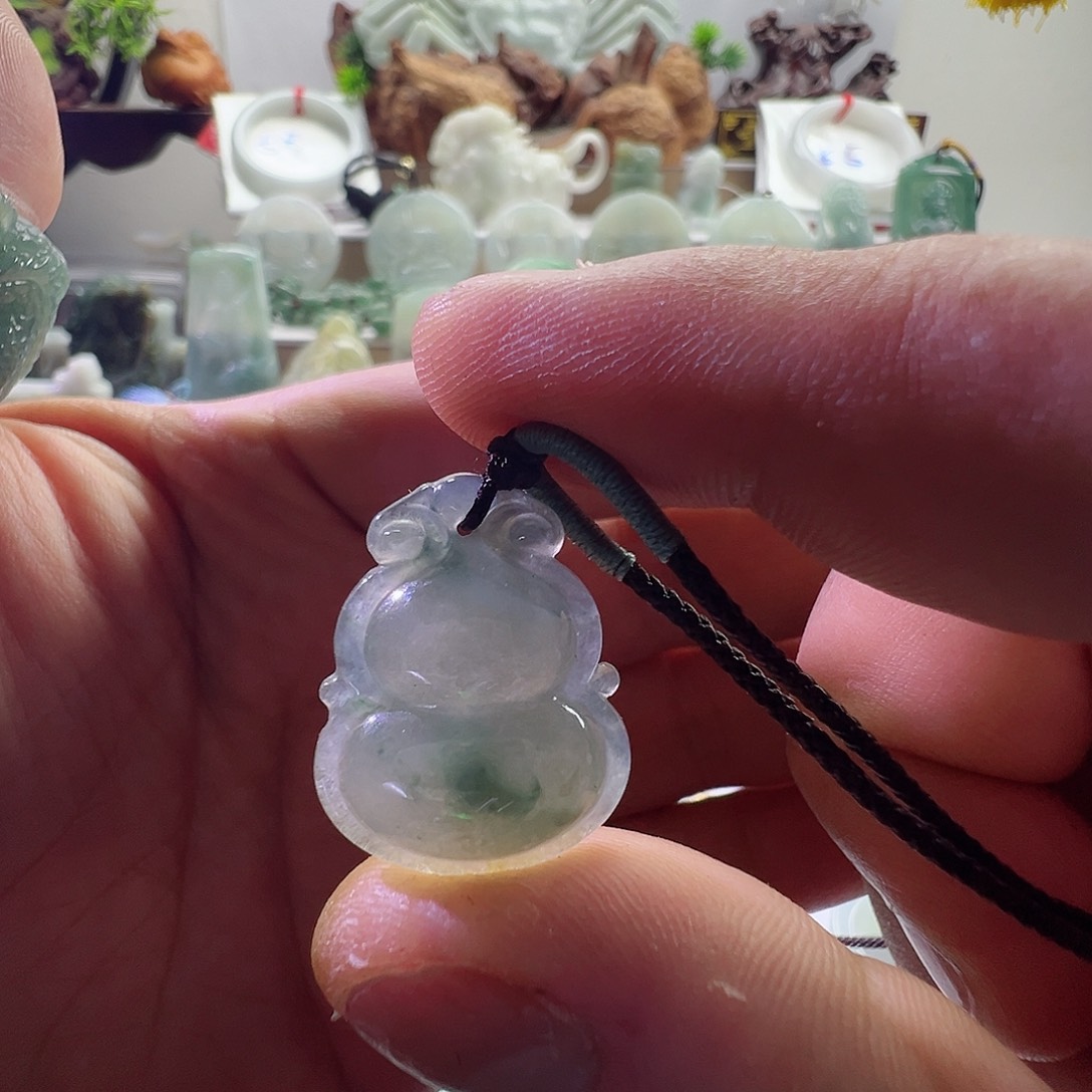 翡翠未镶嵌颈饰翡翠葫芦