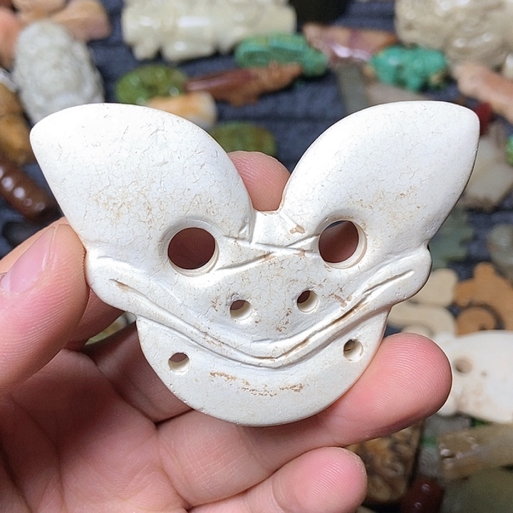 和田玉未镶嵌颈饰61