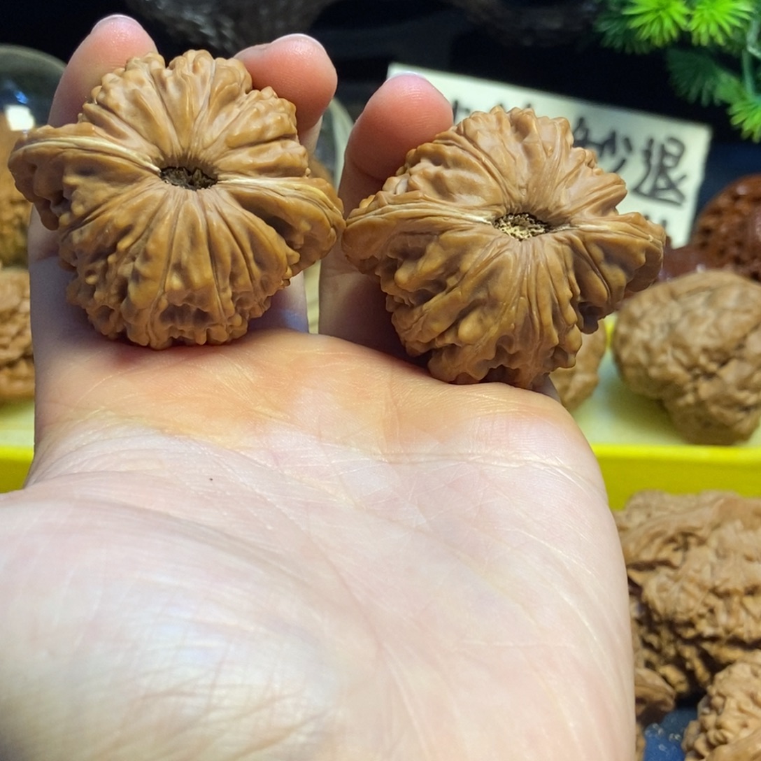 核桃核桃把件文玩四座楼全品10