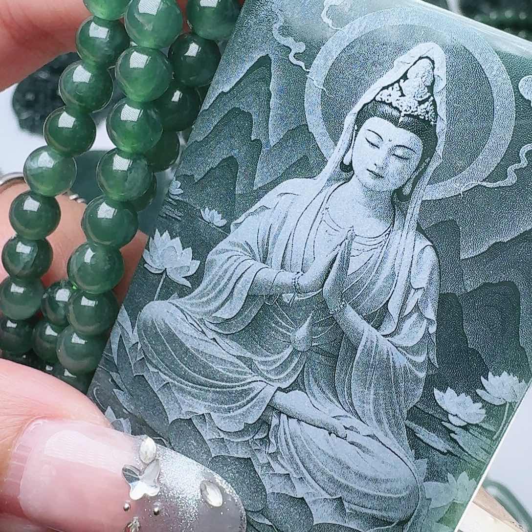 翡翠未镶嵌颈饰多样性发其一
