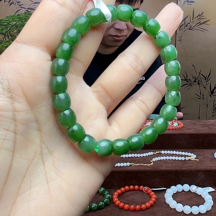 和田玉手链未镶嵌