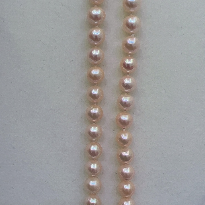 淡水珍珠颈饰合金