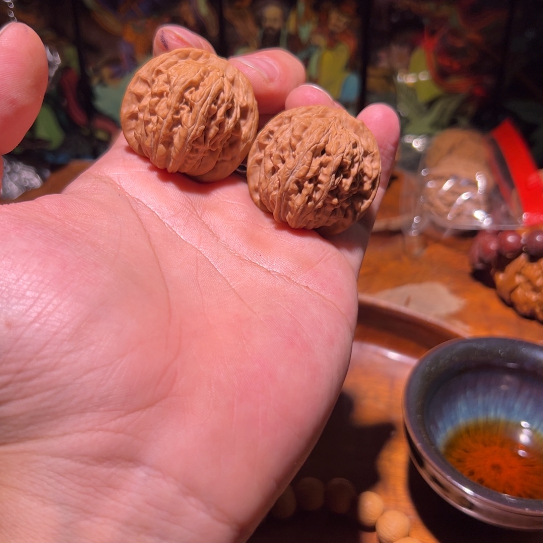 文玩核桃吊坠38全品汉高楼，包汉高的