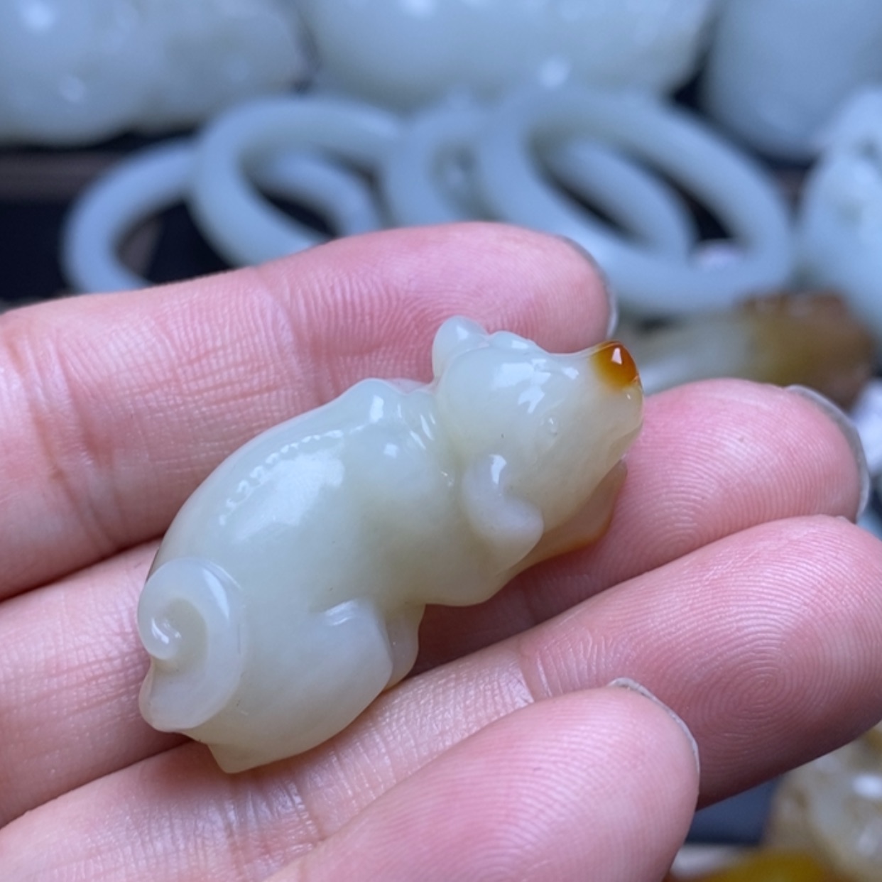 【闪购商品】和田玉（糖玉）颈饰未镶嵌