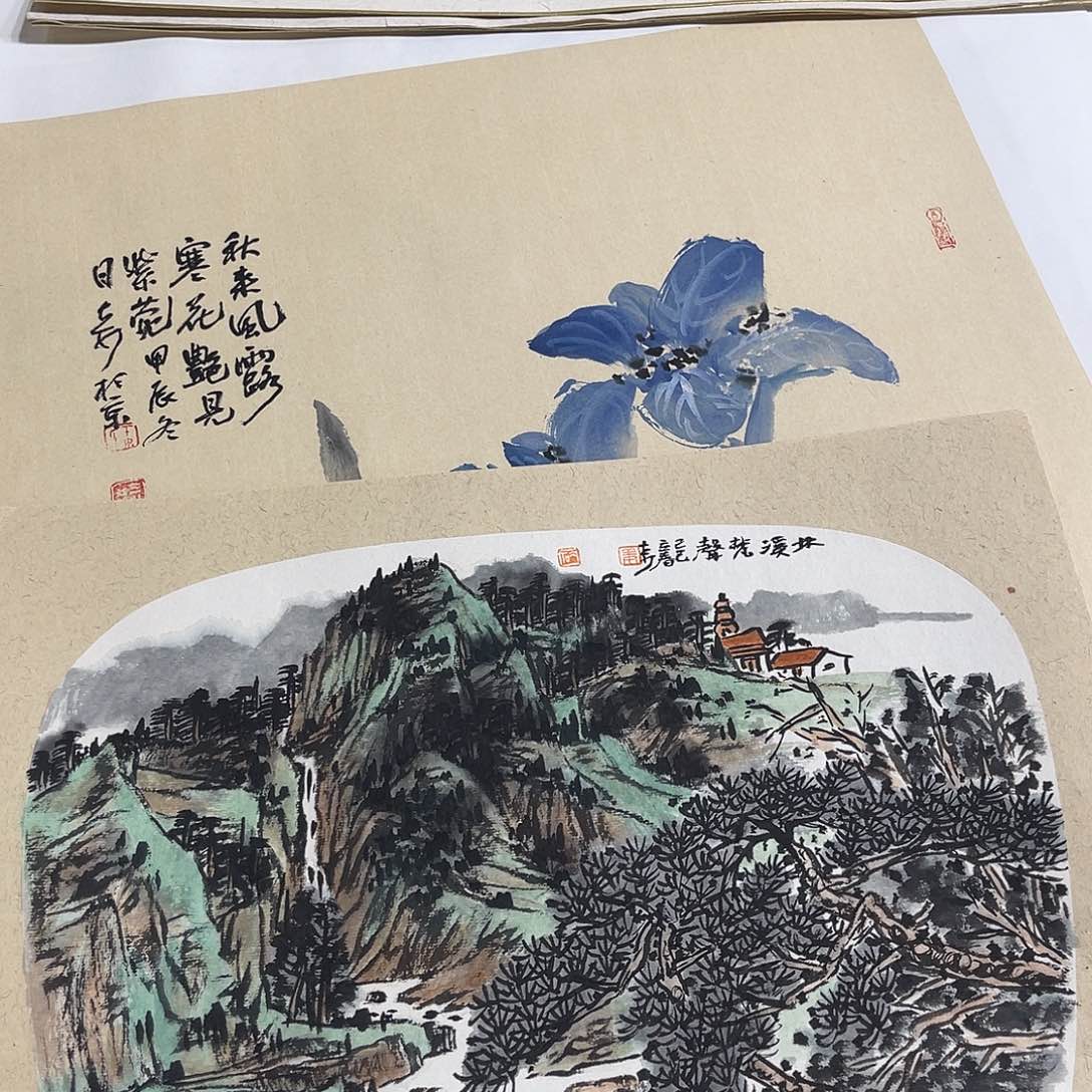 姜奇老师山水作品