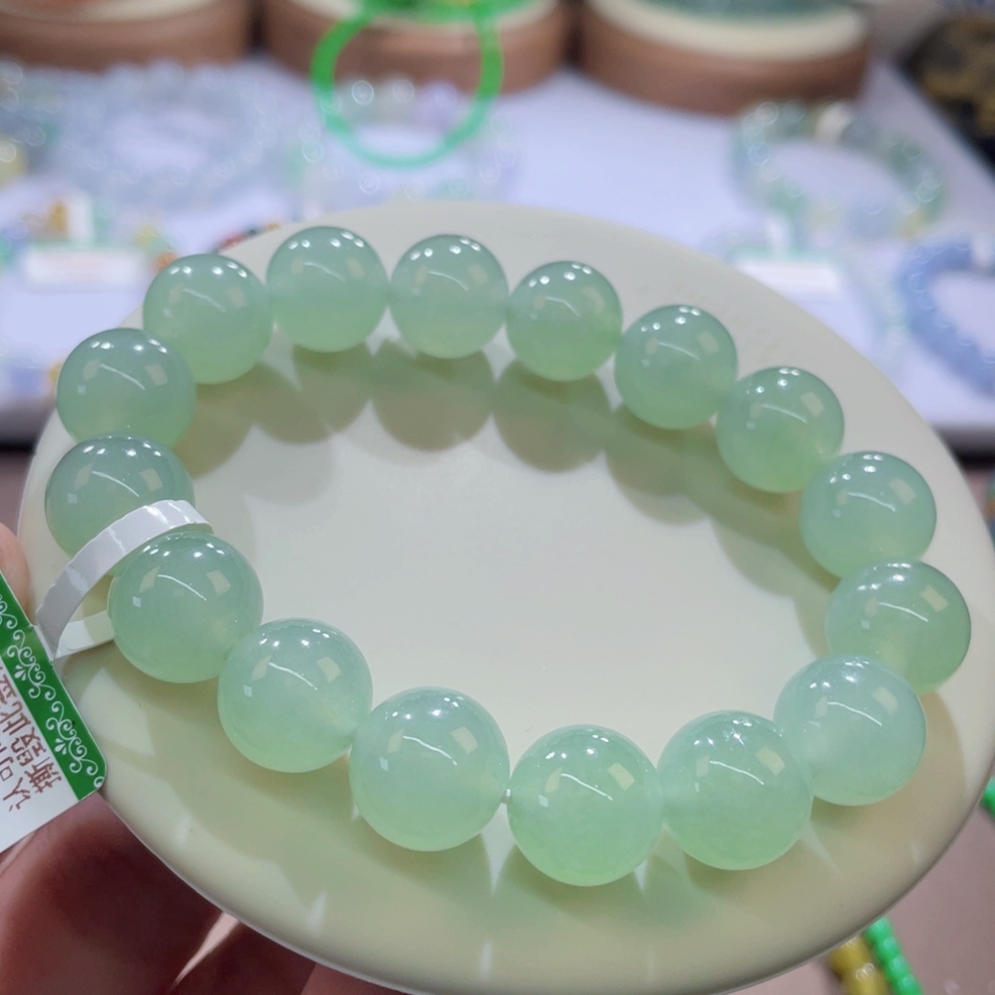 未镶嵌手链翡翠甜晴卡12