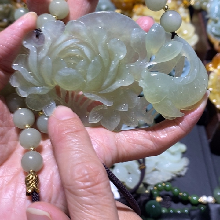 岫玉岫玉吊坠未镶嵌