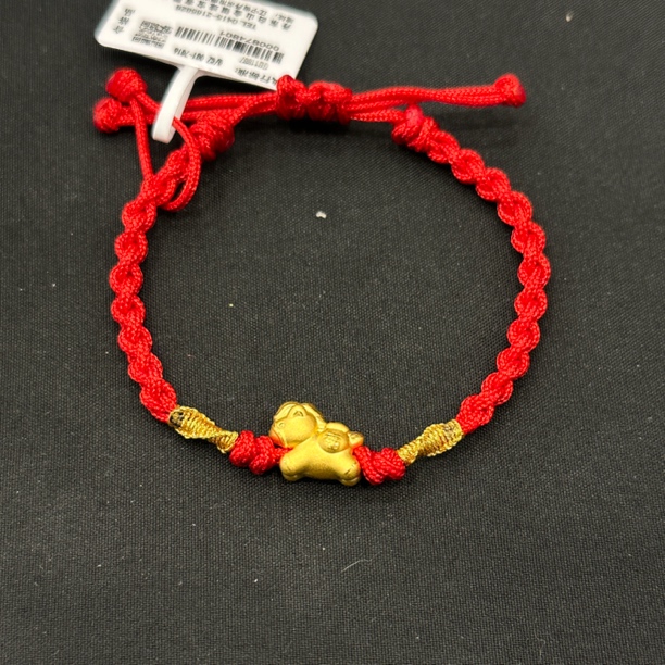 足金福袋小马横穿新年马年红绳本命年