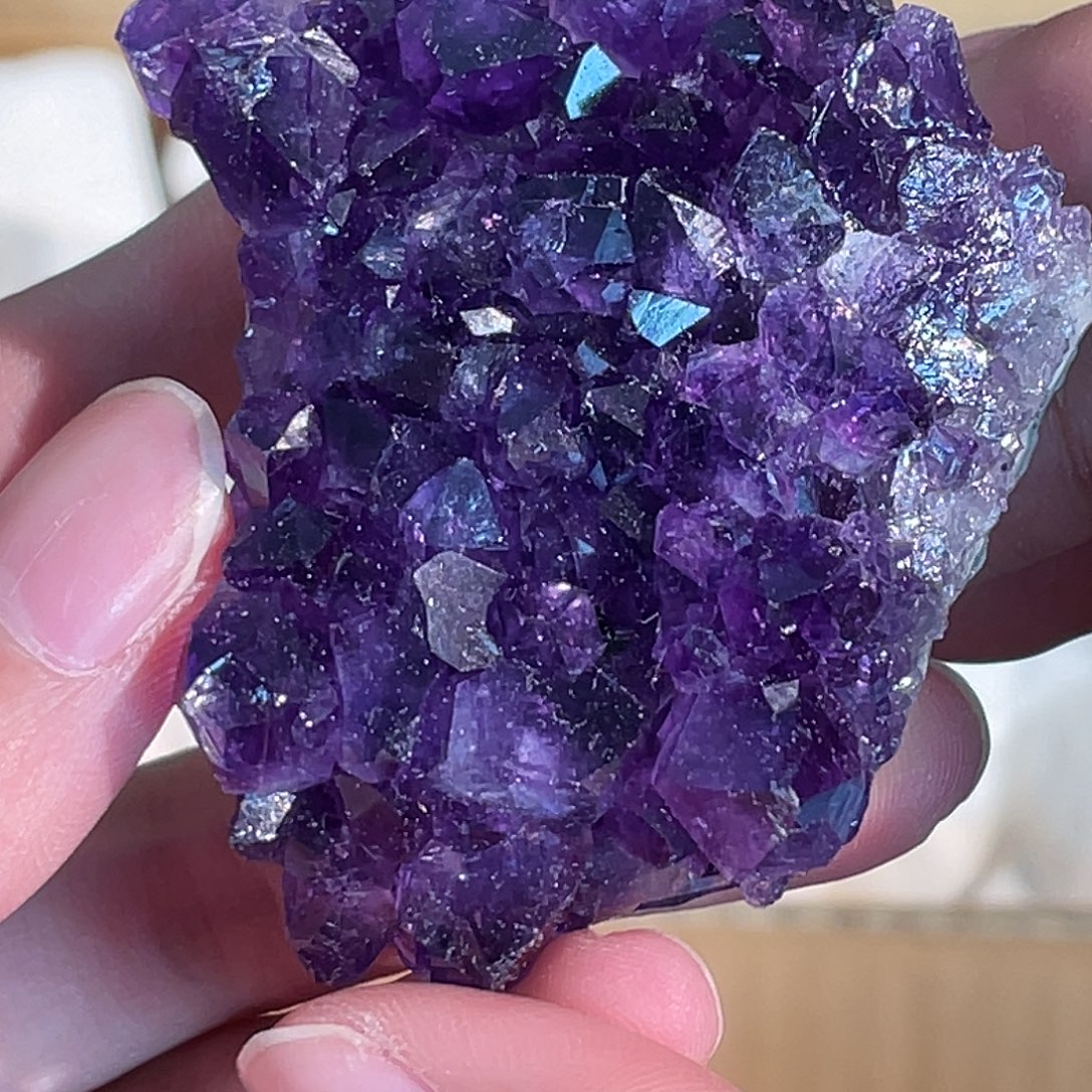 未镶嵌水晶手串乌拉圭紫水晶 81号
